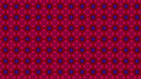 Colorful geometric pattern with vibrant red and blue hues. Abstract design for Stock Illustration