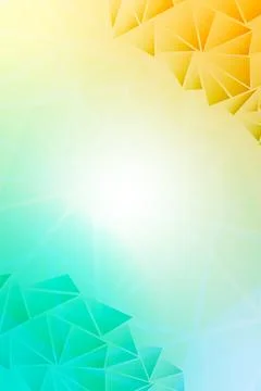 Colorful Geometric Polygon Gradient Background Design Illustrazione stock