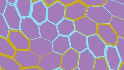 Colorful geometric polygonal mosaic pattern Stockillustratie
