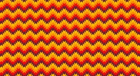 Colorful Geometric Seamless Pattern Background Stock Illustration