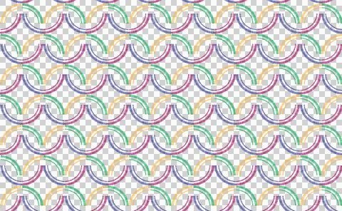 Colorful Geometric Seamless Pattern Stock Illustration