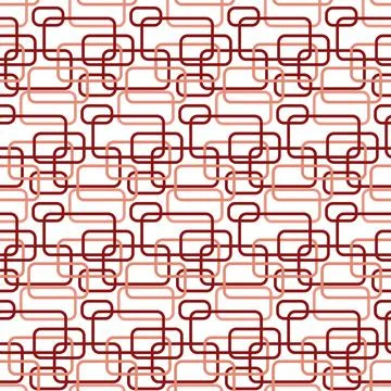 Colorful geometric seamless pattern rectangle soft angle geometric white back Stockillustratie