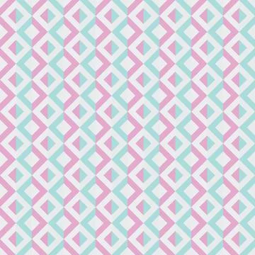 Colorful geometric seamless repeat pattern background, Stock Illustration