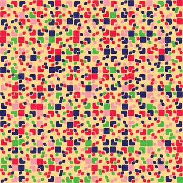 Colorful geometric seamless vector pattern Stock Illustration