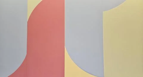 Colorful geometric shape on background or wallpaper. Abstract of gray or grey Stock Illustration
