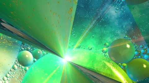 Colorful geometric shapes with patterns Stock Footage 138464401