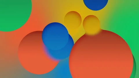 Colorful Geometric Sphere: Dynamic Abstract Motion Graphic Stockbeeldmateriaal 272430577