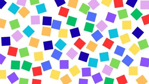 Colorful Geometric Square Seamless Pattern Background for Modern Textile Desi イラスト素材