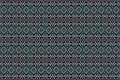 Colorful geometric stripe pattern Stock Illustration
