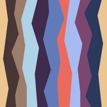 Colorful geometric vector seamless background Stock-Illustration