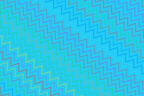 Colorful geometric zigzag pattern on background Ilustración de archivo