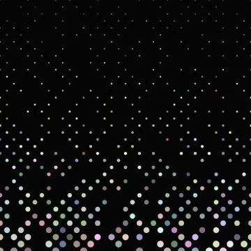 Colorful geometrical dot pattern background - design with small dots Stock Illustration