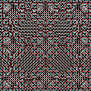 Colorful Geometrical Seamless Pattern Stockillustratie
