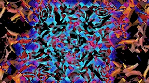 Colorful Geometry Animation Stock Footage 116908856