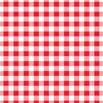Colorful Gingham Pattern Vector Illustration Stock Illustration