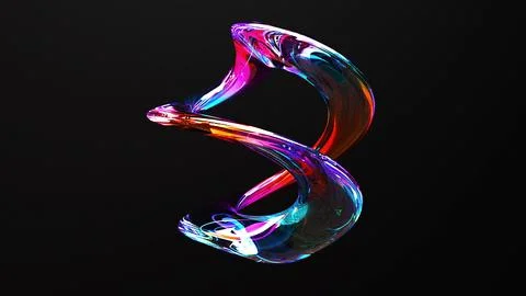 Colorful Glass element Stock Illustration