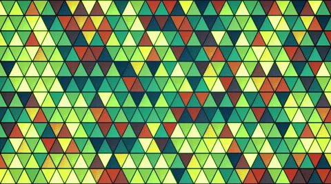 Colorful glass triangles pattern seamless loop background 4k (4096x2304) Stock Footage 48437265