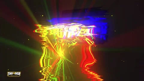 Colorful Glitch Logo Reveal Stock After Effects