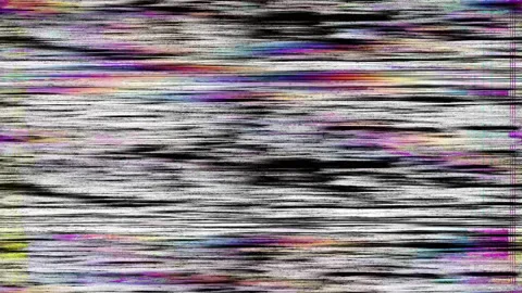 Colorful Glitch TV Static Noise Animation 動画素材 339641237