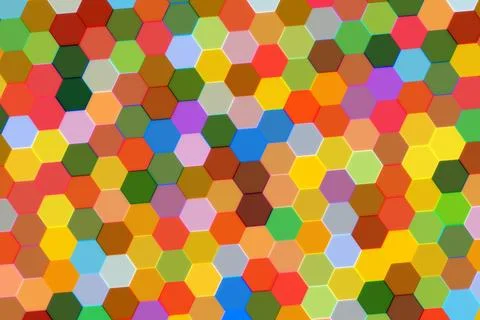 Colorful glitter dots pattern with bright shades and sparkle Stock Photos