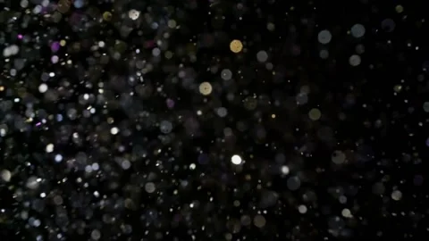 Colorful glitter flying being exploded Stock Footage 164231860