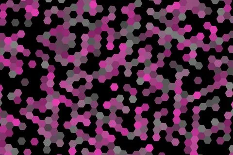 Colorful glitter particles on black background Stock Illustration