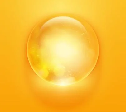 Colorful glossy sphere. vector orb Stock Illustration