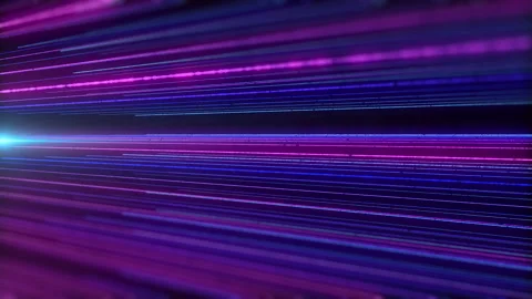 Colorful glow dynamic data line transferring concept. Stock Footage 188424953
