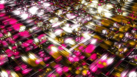 Colorful Glow Stock Footage 129445536