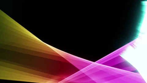 Colorful Glow Lines Stock-Footage 248995009