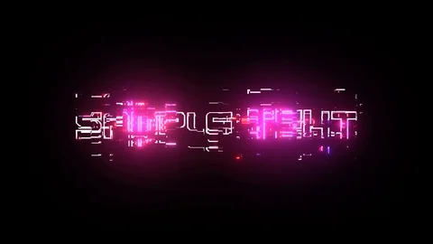 glitch text reveal after effect download