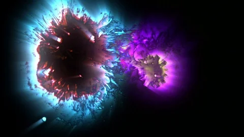 Colorful Glowing Ink Background Stockbeeldmateriaal 118522582