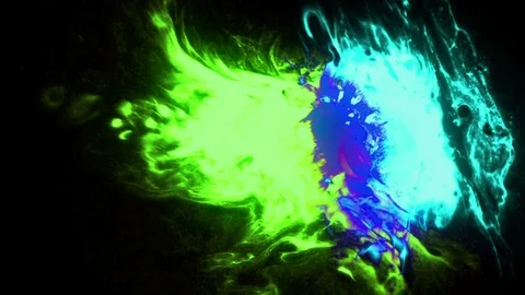 Colorful Glowing Ink Background Stock-Footage 118524461