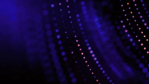 Colorful Glowing Lights Animation Loop  스톡 동영상 229479991