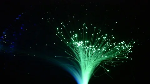 Colorful Glowing Lights Video stock 69980013