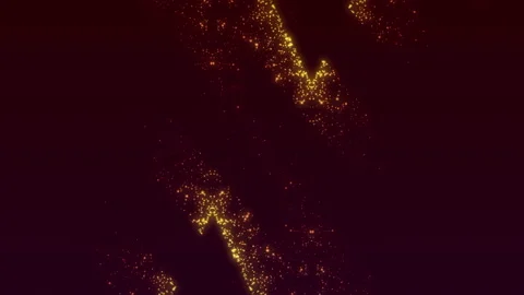 Colorful Glowing Particles Background Stock Footage 194434342