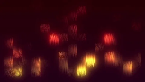 Colorful Glowing Particles Background Stock Footage 194436814