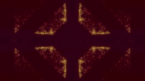 Colorful Glowing Particles Background Stock Footage 201008002