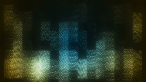 Colorful Glowing Particles Background Stock Footage 201022007