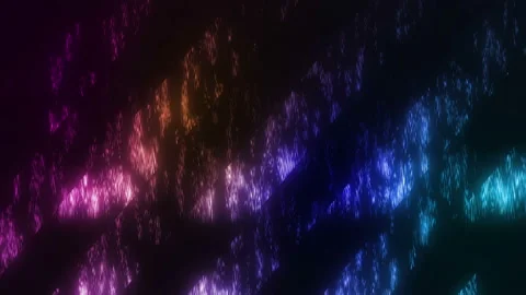 Colorful Glowing Particles Background Stock Footage 201281252