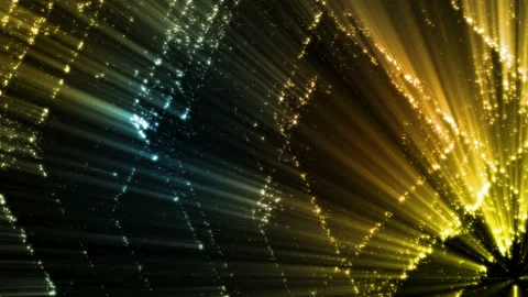 Colorful Glowing Particles Background Loop Stock Footage 203963150