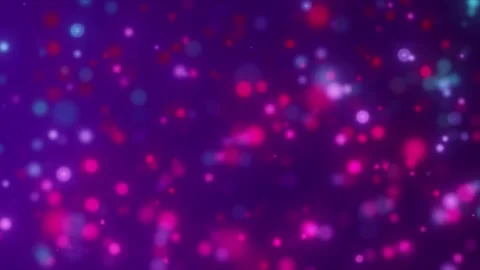 Colorful glowing Particles Stock Footage 292556874