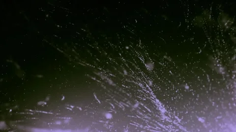 Colorful Glowing Particles Motion Background Stock Footage 240540198