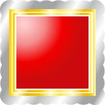 Colorful Gradation Simple emblem mark 스톡 일러스트