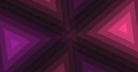 Colorful gradation triangle pattern background Video stock 228843509