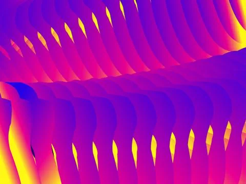 Colorful gradient abstract background with geometric fluid shapes. Trendy des Illustrazione stock