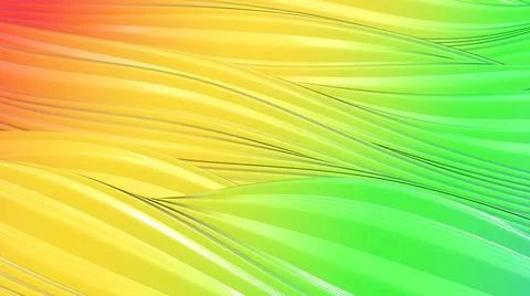 Colorful gradient abstract eccentric 3D spline wavy motion movement texture Foto stock
