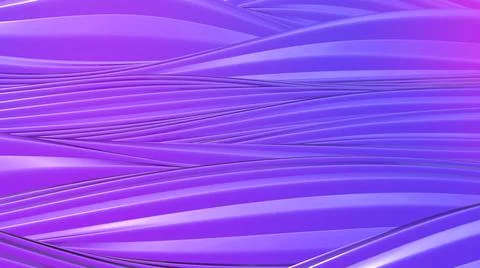 Colorful gradient abstract eccentric 3D spline wavy motion movement texture 스톡 사진
