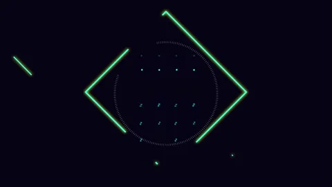 Colorful gradient abstract loop background animation in 4k Stock Footage 276138788