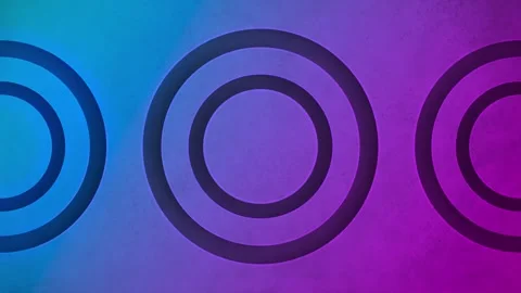 Colorful gradient abstract loop background animation in 4k Stock Footage 297118959